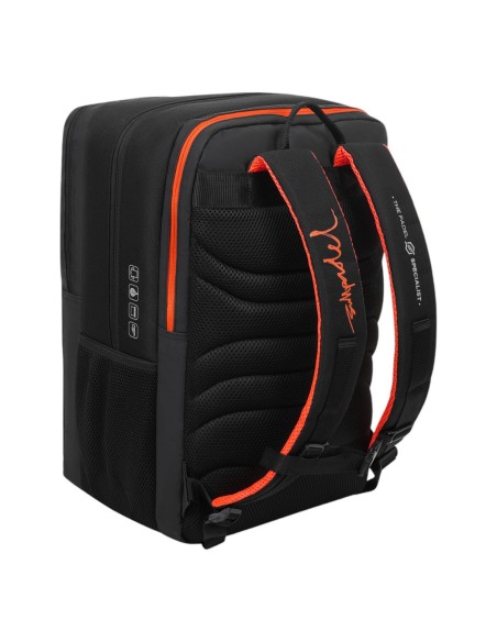 Mochila Bullpadel BPM25008 Ionic Negra | Ofertas de pádel